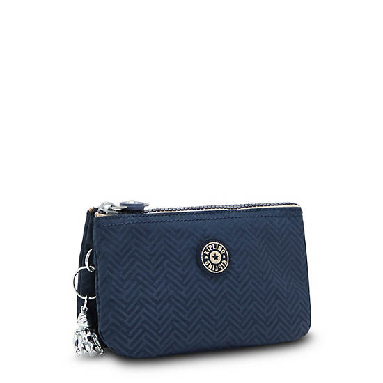 Kipling Creativity Large Pouch Taske Blå | DK 2086KO